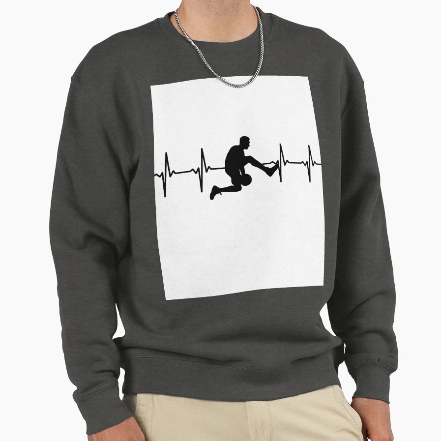 Basketball Sweatshirt - Fun Novelty Design Unisex - T-Shirt, Sweatshirt, Hoodie