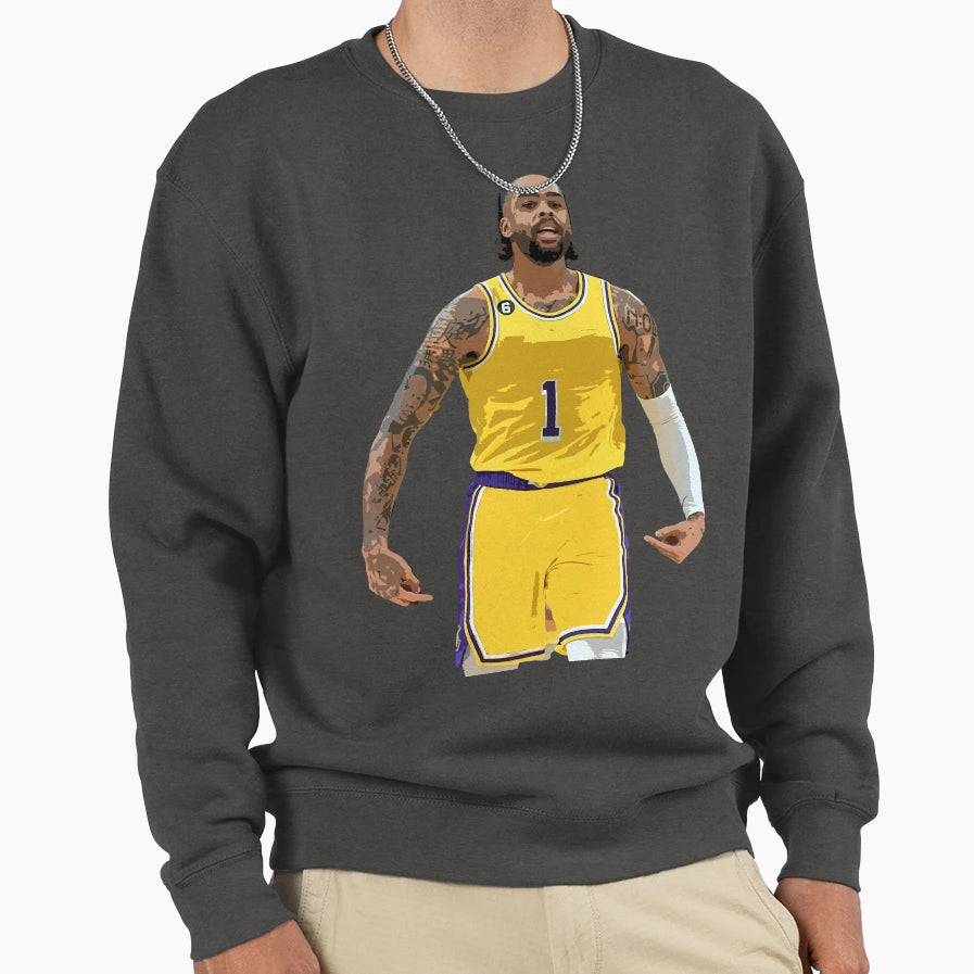 Dangelo Russell Sweatshirt - Unique Graphic Men Women - T-Shirt, Sweatshirt, Hoodie