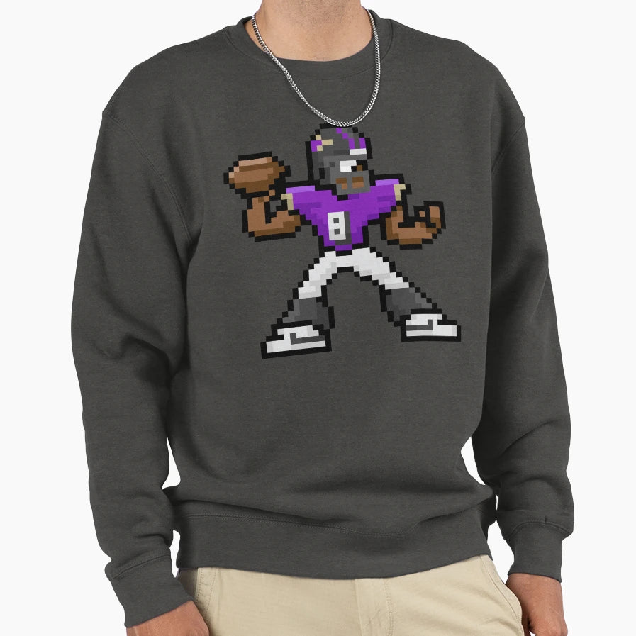 Megaman X Baltimore Sweatshirt - Trendy Graphic for Adults - T-Shirt, Sweatshirt, Hoodie