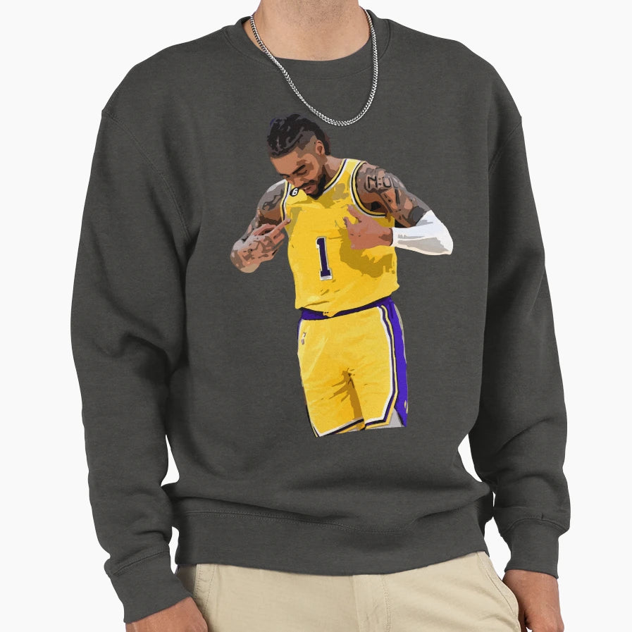 Dangelo Russell Sweatshirt - Minimalist Print Men Women - T-Shirt, Sweatshirt, Hoodie