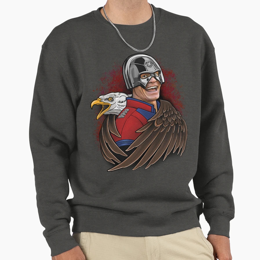Peacemaker Sweatshirt - Custom Art Print Unisex - T-Shirt, Sweatshirt, Hoodie