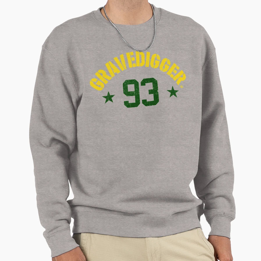 Grave Digger 93 Green Bay Legend Sweatshirt - Aesthetic Graphic Unisex - T-Shirt, Sweatshirt, Hoodie