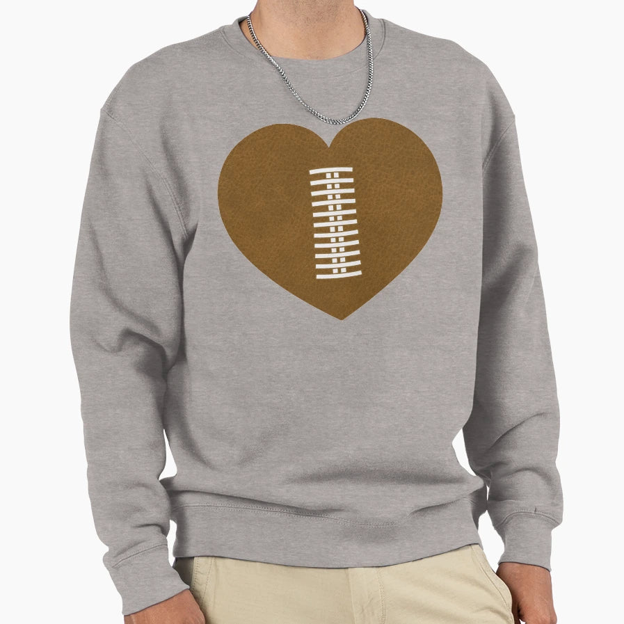 Football Love Sweatshirt - Custom Art Print Unisex - T-Shirt, Sweatshirt, Hoodie