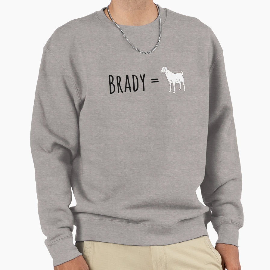 Brady Goat Sweatshirt - Graphic Print Unisex - T-Shirt, Sweatshirt, Hoodie