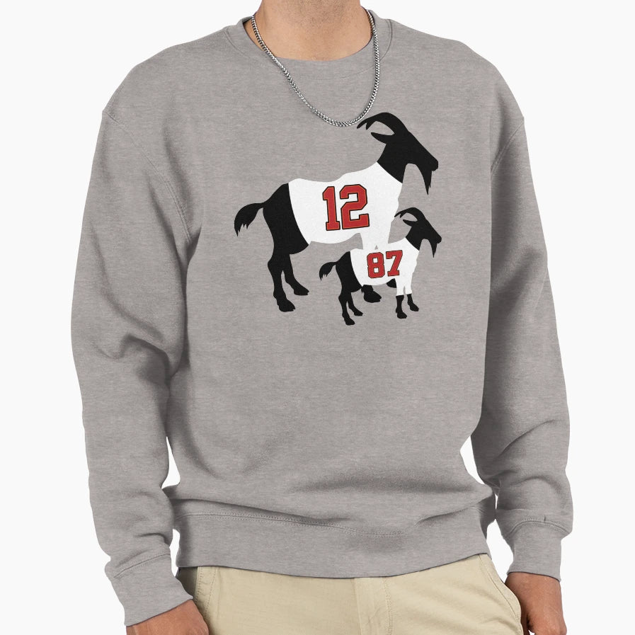 Tampa Bay Buccaneers Goats Sweatshirt - Unique Graphic Unisex - T-Shirt, Sweatshirt, Hoodie