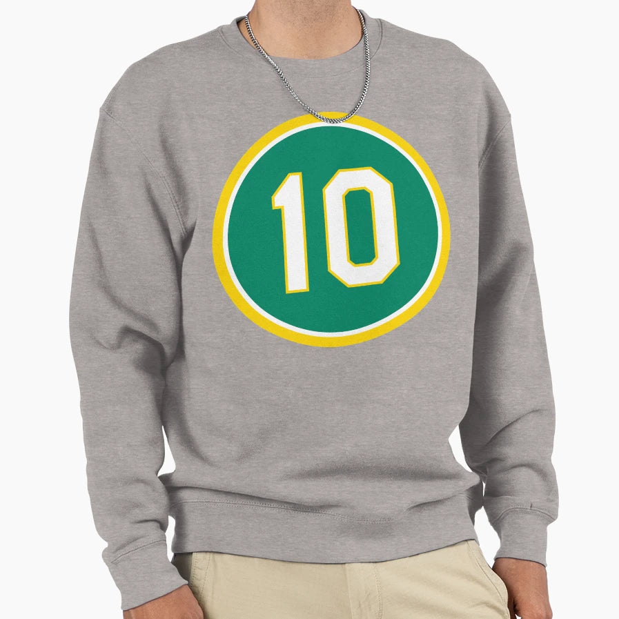 Marcus Semien 10 Jersey Number Sweatshirt - Minimalist Print Men Women - T-Shirt, Sweatshirt, Hoodie