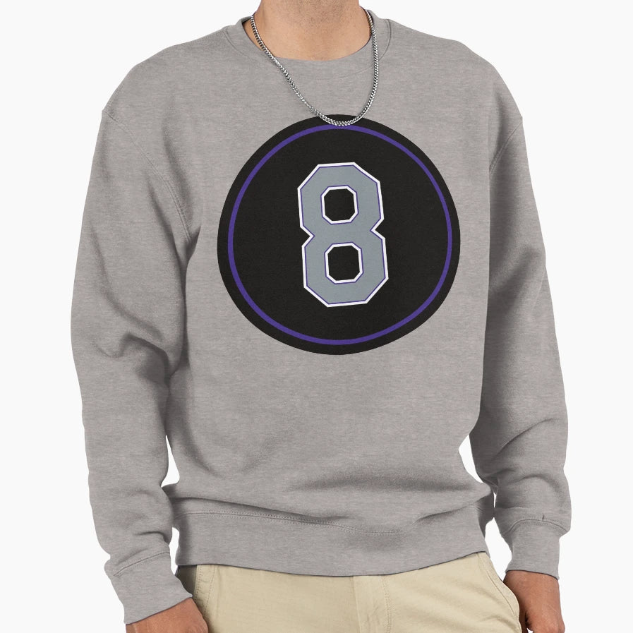 Josh Fuentes 8 Jersey Number Sweatshirt - Minimalist Print Men Women - T-Shirt, Sweatshirt, Hoodie
