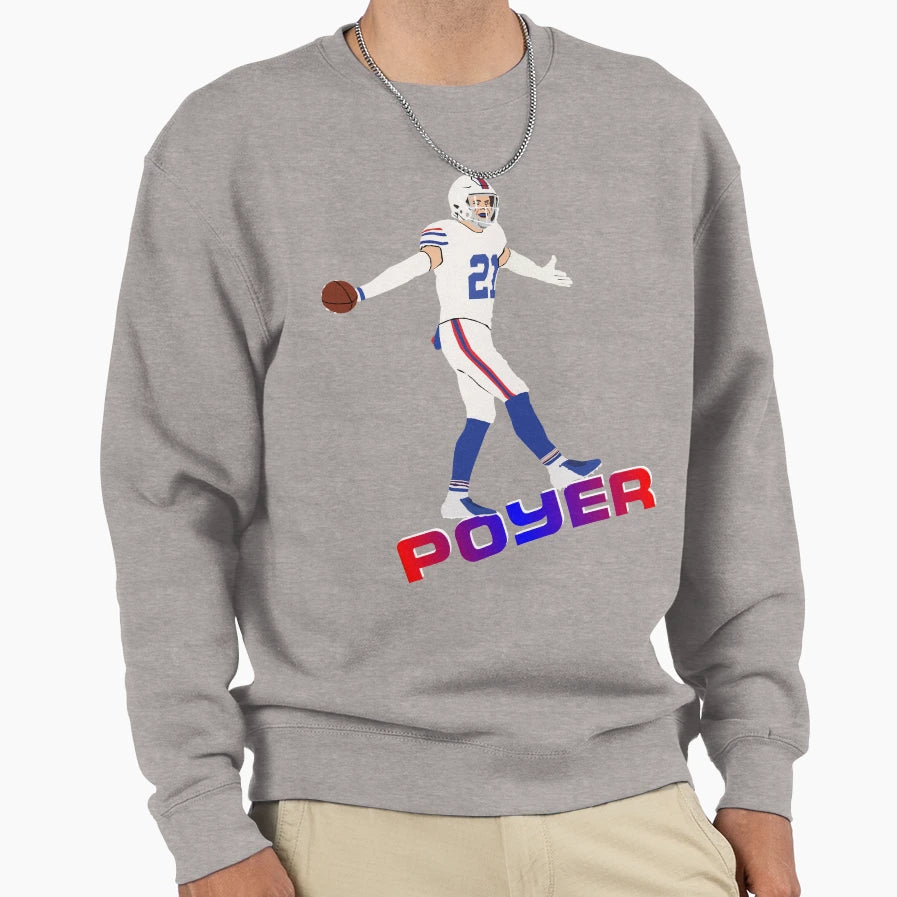 Poyer Illustration Sweatshirt - Streetwear Style Unisex - T-Shirt, Sweatshirt, Hoodie