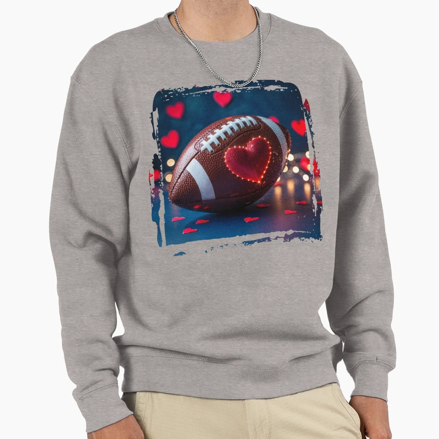 Happy Valentines Day Love And Sweatshirt - Novelty Apparel for Adults - T-Shirt, Sweatshirt, Hoodie
