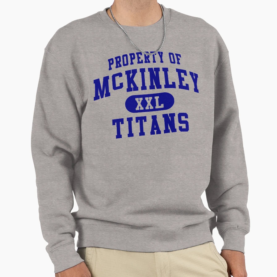 Glee Mckinley Titans Blue Sweatshirt - Streetwear Style Unisex - T-Shirt, Sweatshirt, Hoodie