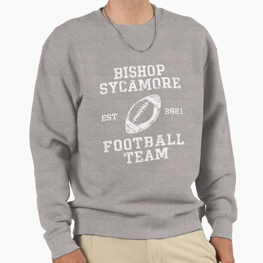 Fake Football Team Bishop Sycamore Sweatshirt - Custom Art Print Men Women - T-Shirt, Sweatshirt, Hoodie