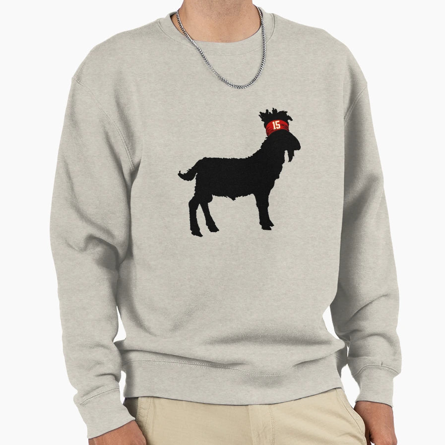 Football Goat Football Goat Magnet T-Shirt - Novelty Apparel for Adults - T-Shirt, Sweatshirt, Hoodie