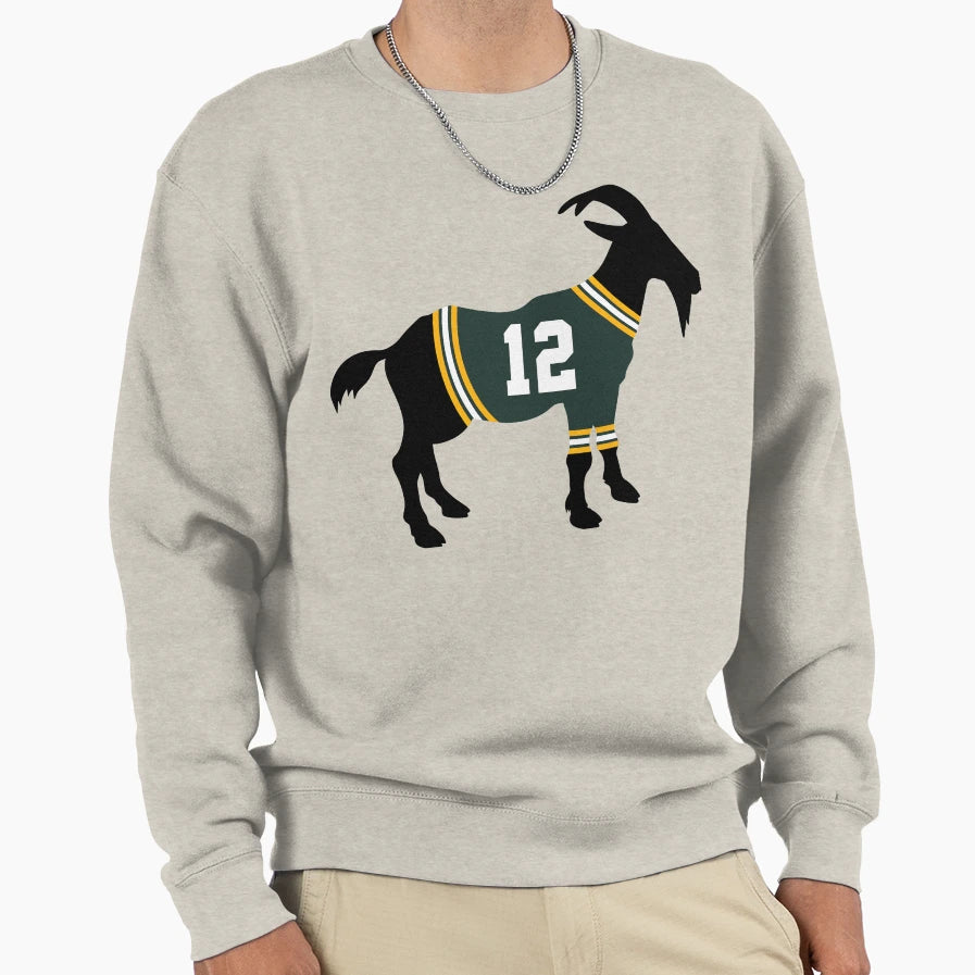 Football Player AR Goat Best Everyone Sweatshirt - Graphic Print Unisex - T-Shirt, Sweatshirt, Hoodie