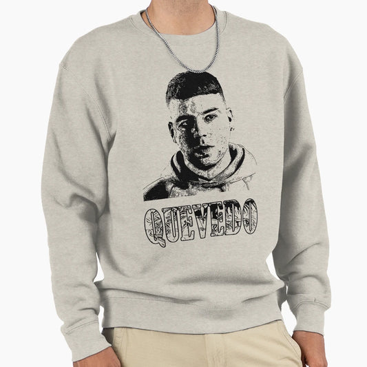 Black And White Quevedo Sweatshirt - Casual Everyday Wear Unisex - T-Shirt, Sweatshirt, Hoodie