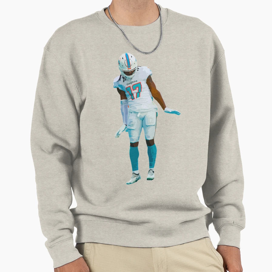 Jaylen Waddle Gift Sweatshirt - Custom Art Print Unisex - T-Shirt, Sweatshirt, Hoodie
