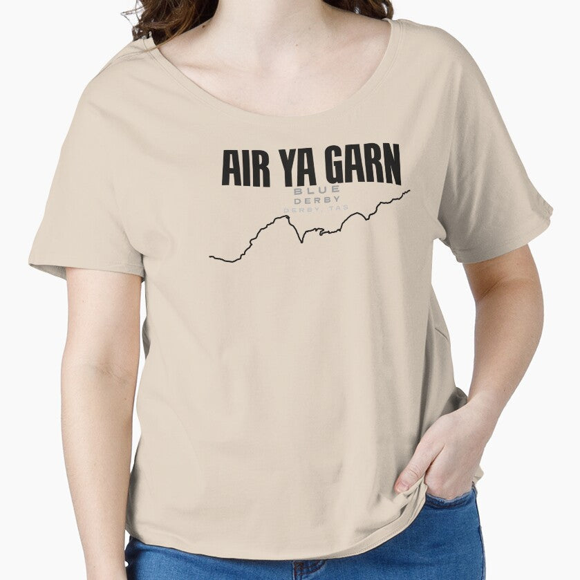 Air Ya Garn Blue Derby Mountain Bike Trails Tasmania - Adult & Kids T-Shirts, Sweatshirts & Hoodies apparel design preview 1