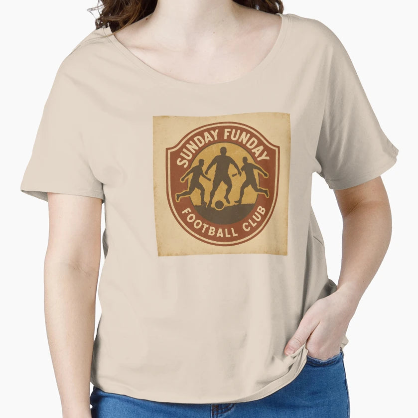 Sunday Funday Football T-Shirt - Custom Art Print Men Women - T-Shirt, Sweatshirt, Hoodie
