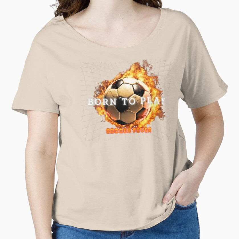 Born to Play: Unleash Football Passion by DuoTwins - Adult & Kids T-Shirts, Sweatshirts & Hoodies apparel design preview 1
