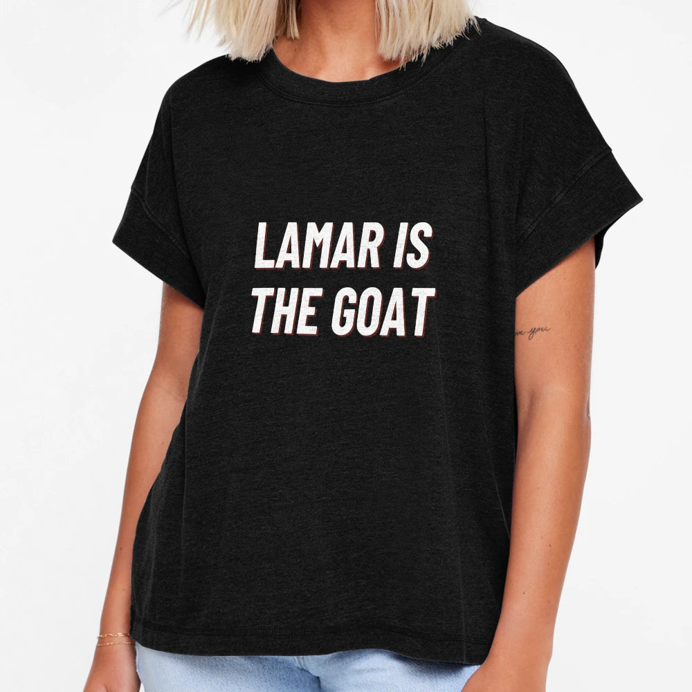 LJ Goat Baltimore Ravens Fan T-Shirt - Streetwear Style Men Women - T-Shirt, Sweatshirt, Hoodie