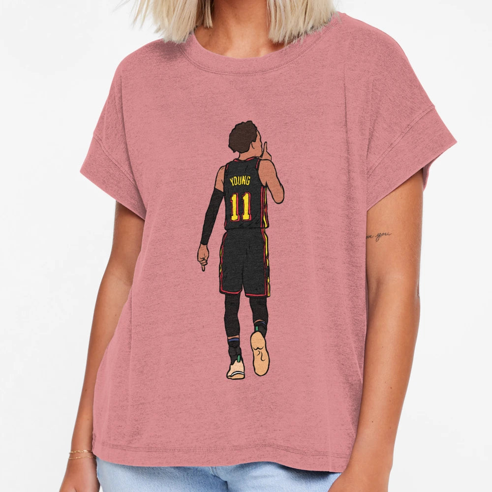 Trae Young Silences Garden T-Shirt - Graphic Print for Adults - T-Shirt, Sweatshirt, Hoodie