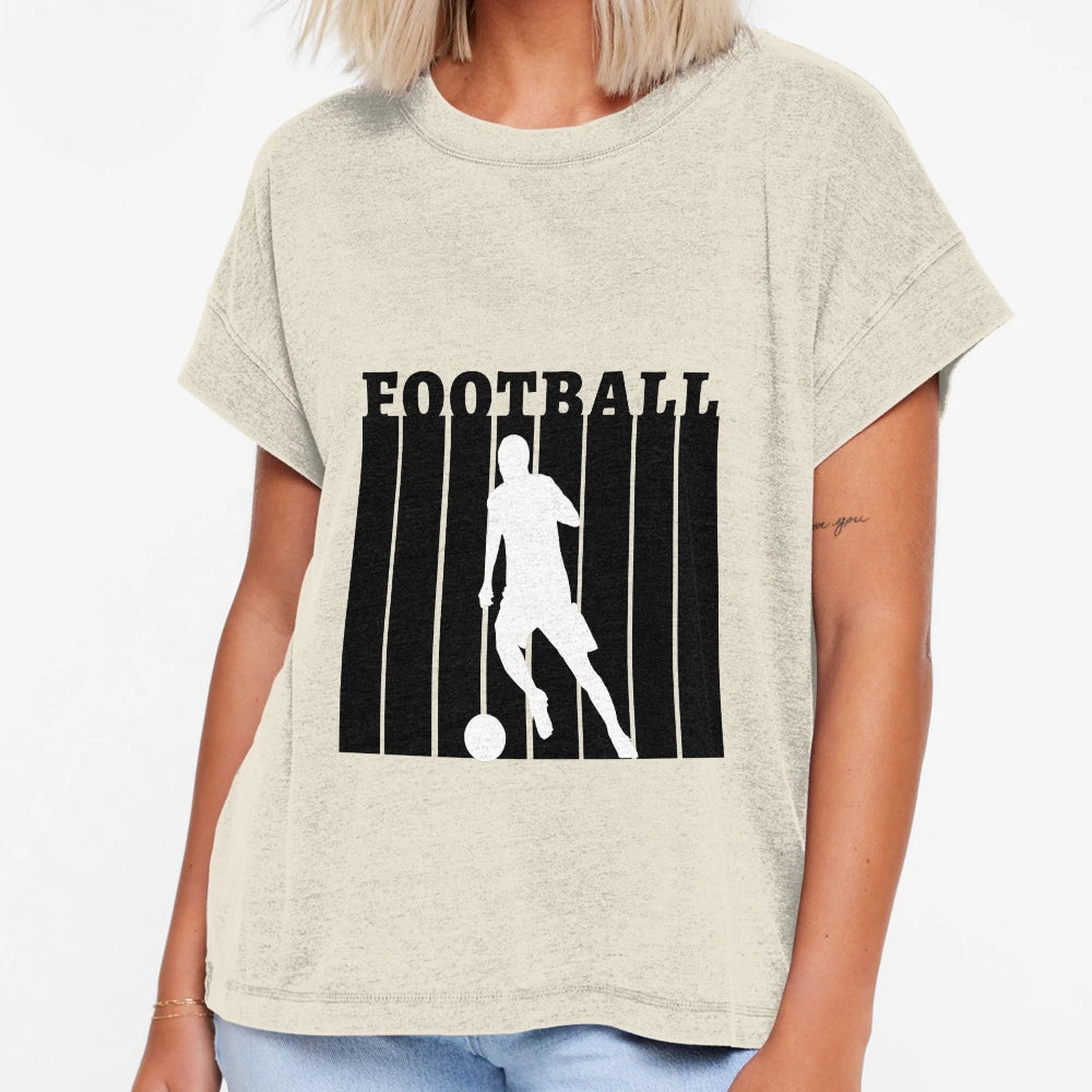 Football T-Shirt - Aesthetic Graphic Men Women - T-Shirt, Sweatshirt, Hoodie