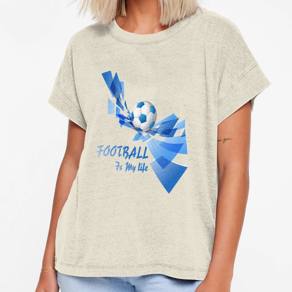 Football Is My Life T-Shirt - Custom Art Print Unisex - T-Shirt, Sweatshirt, Hoodie