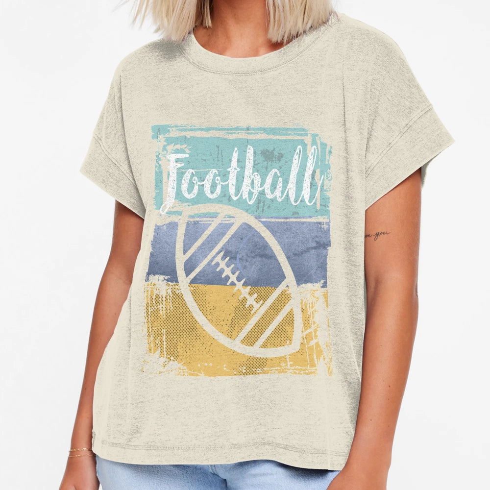 Football Ball T-Shirt - Custom Art Print Unisex - T-Shirt, Sweatshirt, Hoodie