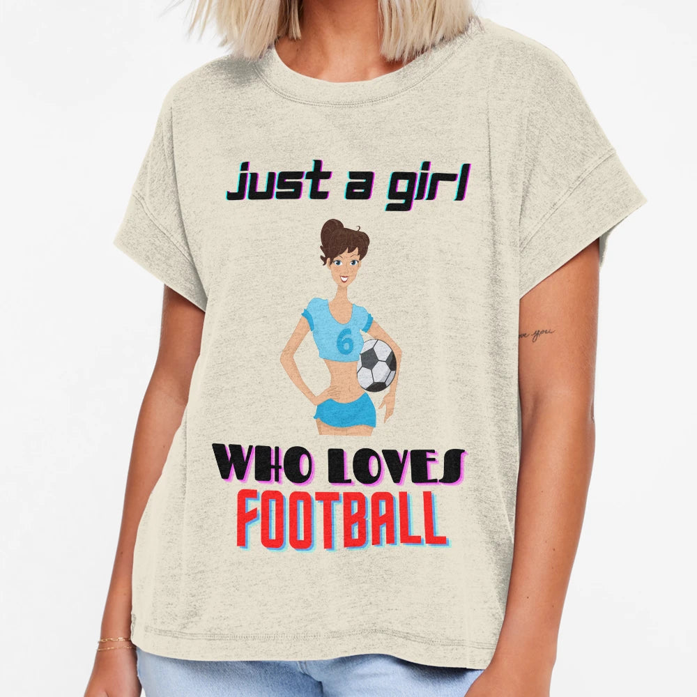 Just Who Loves Football Gifts T-Shirt - Novelty Apparel Men Women - T-Shirt, Sweatshirt, Hoodie