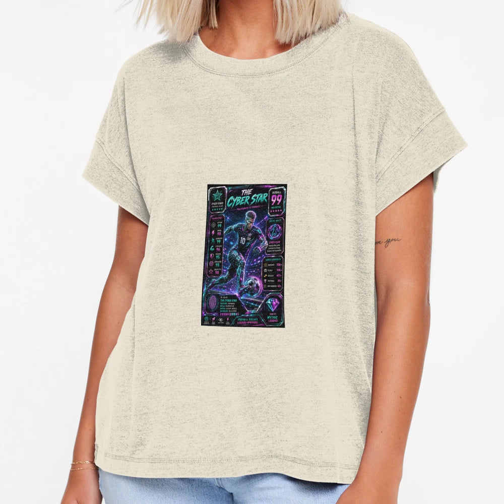 Cyber Star T-Shirt - Streetwear Style for Adults - T-Shirt, Sweatshirt, Hoodie