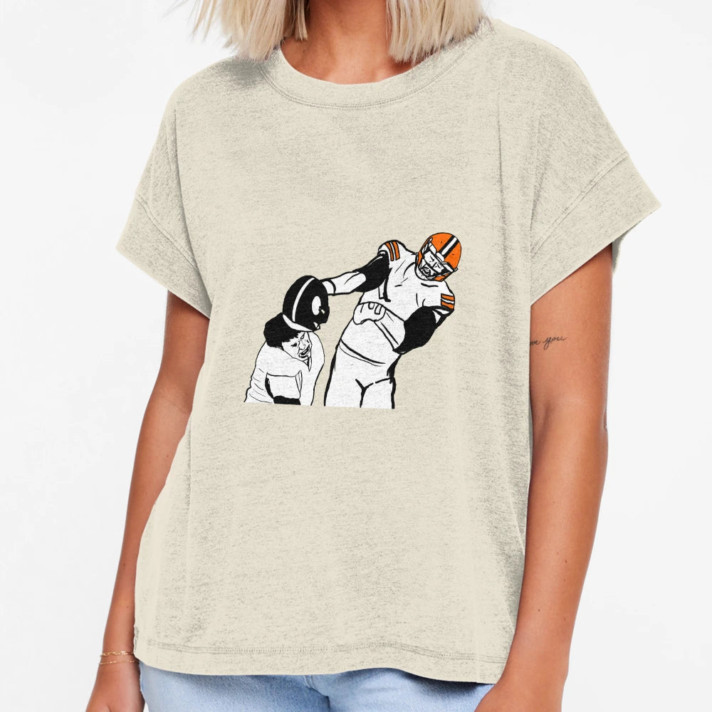 Helmet Hit Heard Around World T-Shirt - Novelty Apparel Unisex - T-Shirt, Sweatshirt, Hoodie