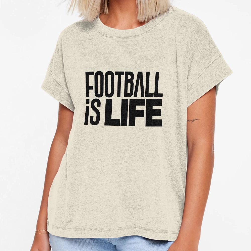 Football Is Life T-Shirt - Custom Art Print for Adults - T-Shirt, Sweatshirt, Hoodie