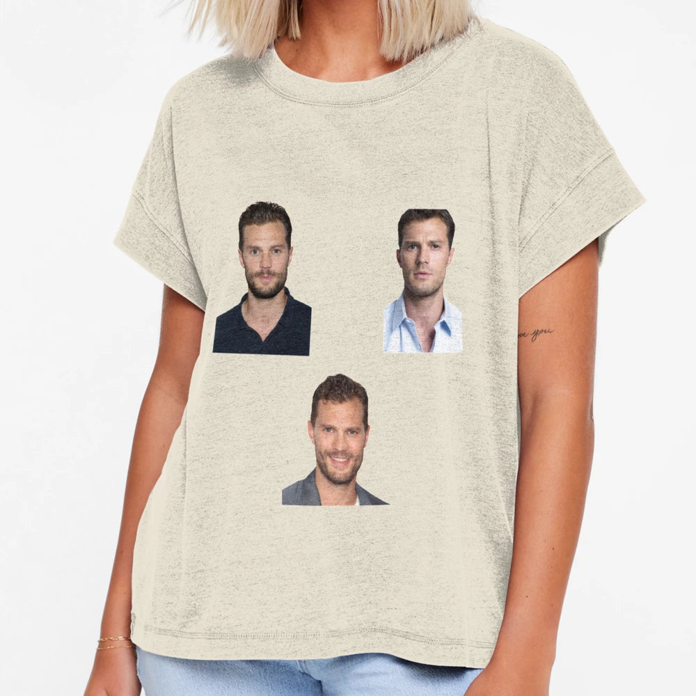 Jamie Dornan T-Shirt - Custom Art Print Unisex - T-Shirt, Sweatshirt, Hoodie