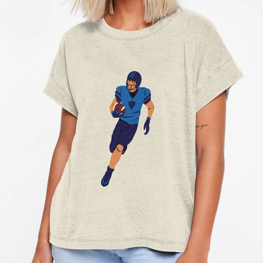 American Football Cartoon T-Shirt - Unique Graphic Unisex - T-Shirt, Sweatshirt, Hoodie