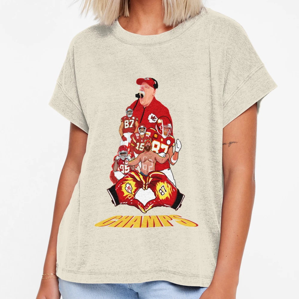 Kansas City Chiefs T-Shirt - Fun Novelty Design for Adults - T-Shirt, Sweatshirt, Hoodie