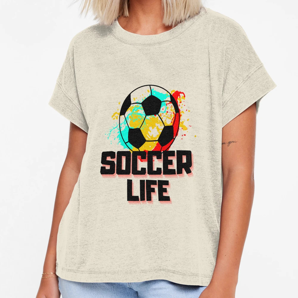 Soccer Life T-Shirt - Unique Graphic Men Women - T-Shirt, Sweatshirt, Hoodie