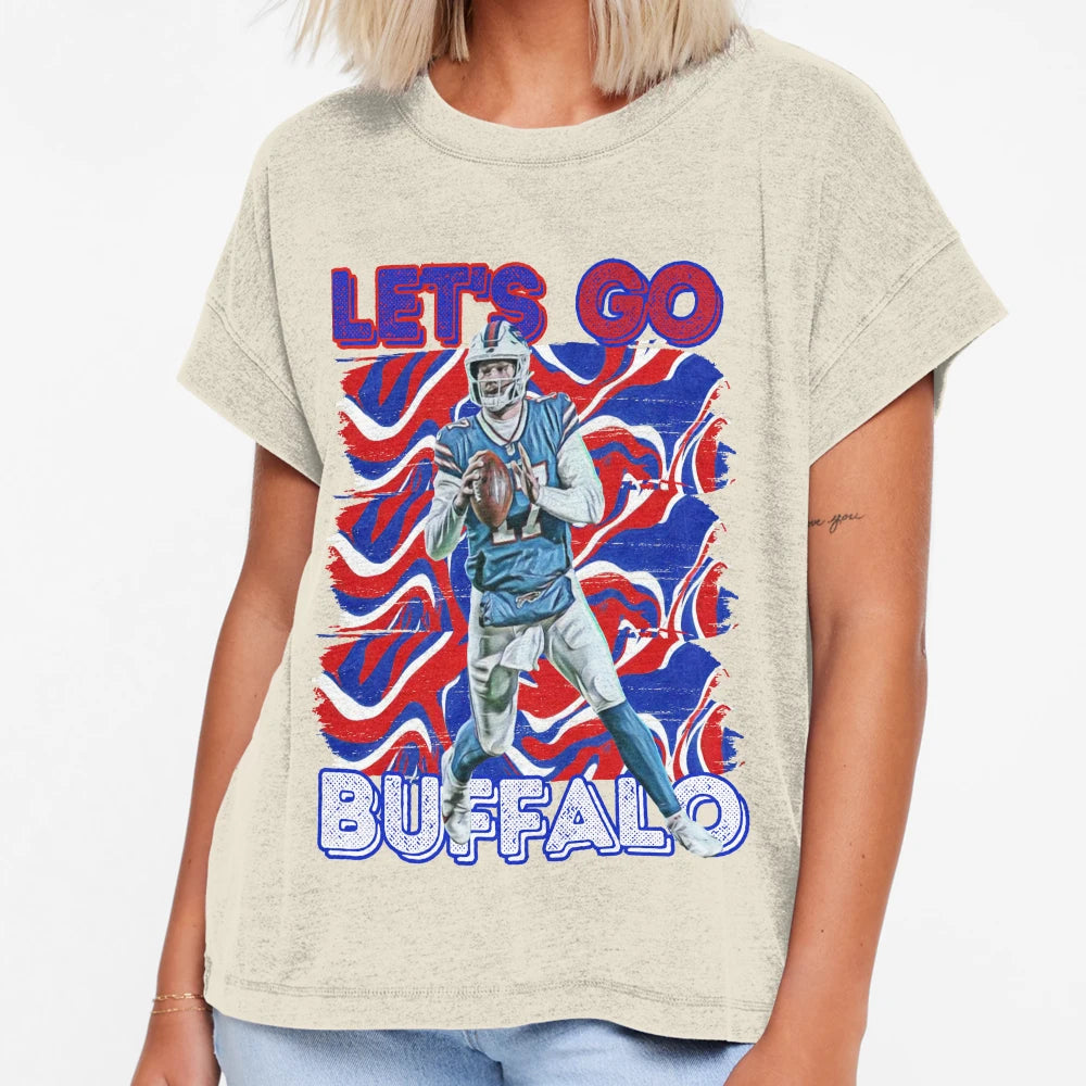 Lets Go Buffalo T-Shirt - Streetwear Style Men Women - T-Shirt, Sweatshirt, Hoodie