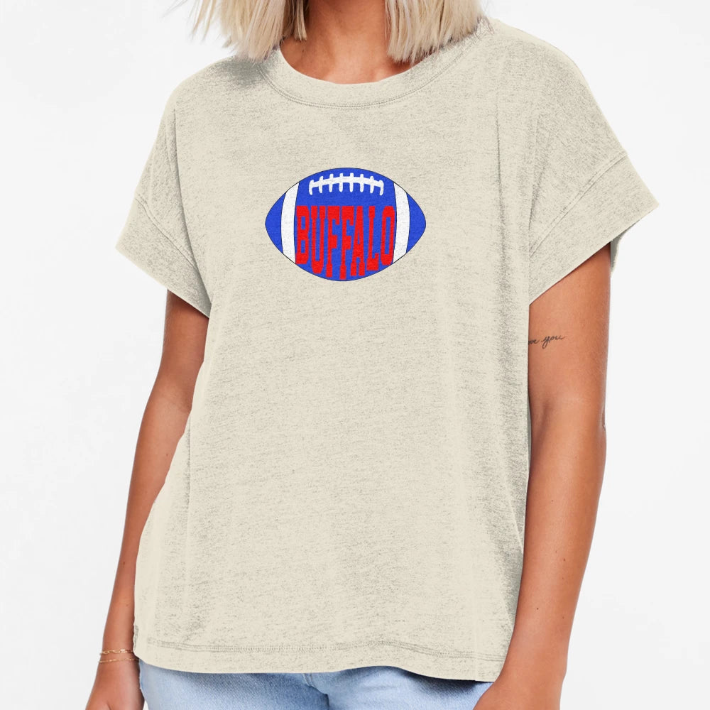 Buffalo Football T-Shirt - Novelty Apparel Unisex - T-Shirt, Sweatshirt, Hoodie