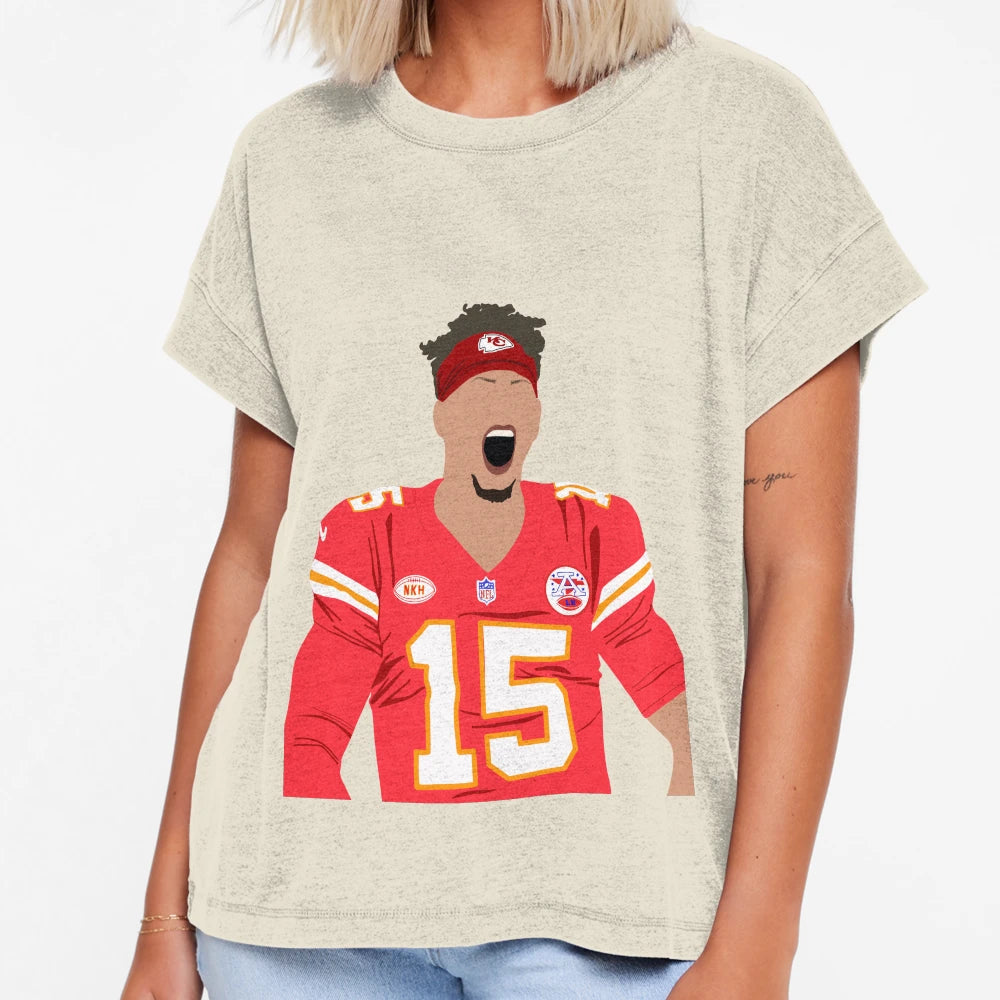 Kansas City Patrick Mahoney T-Shirt - Unique Graphic for Adults - T-Shirt, Sweatshirt, Hoodie