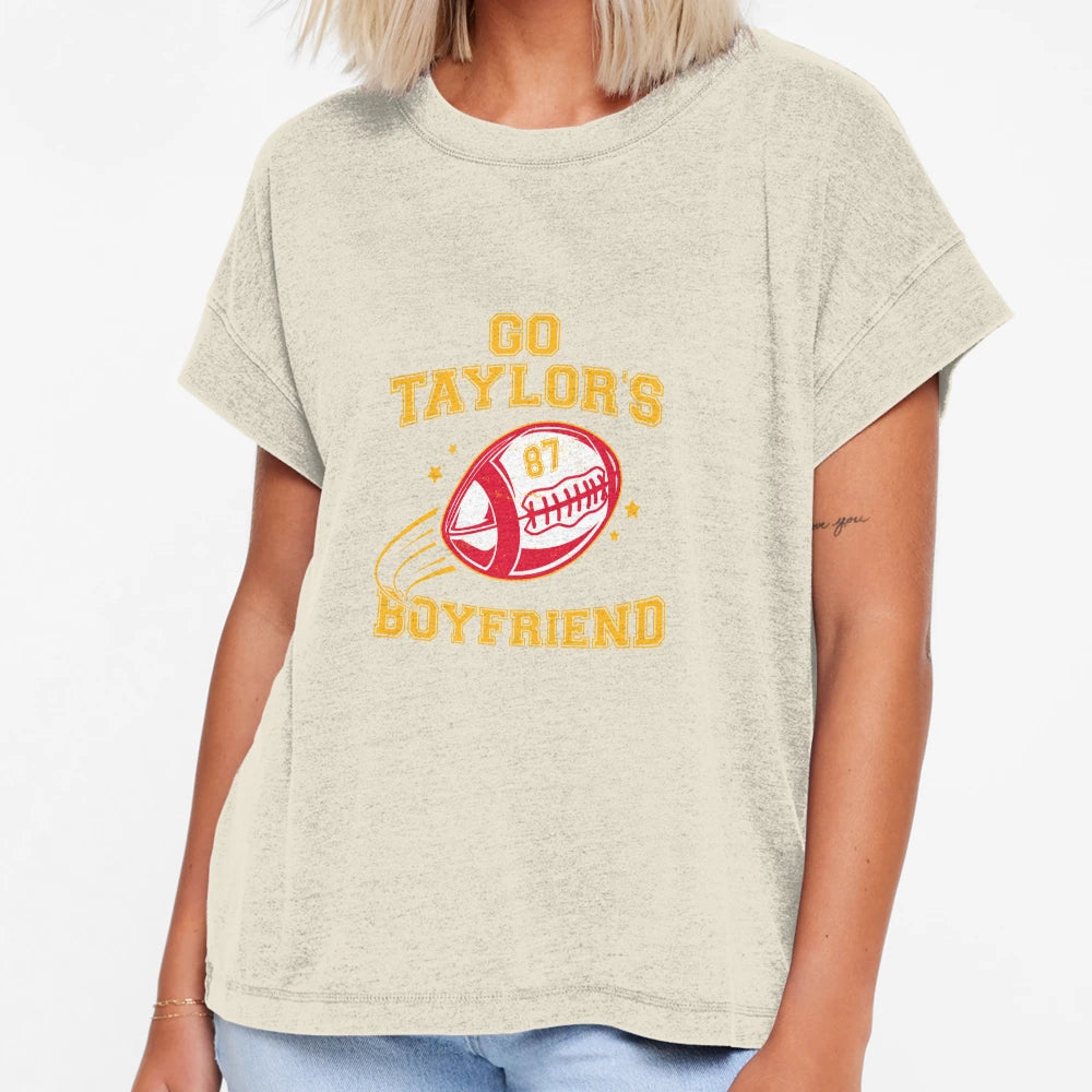 Copy Go Taylors Boyfriend 87 Funny Super T-Shirt - Custom Art Print Unisex - T-Shirt, Sweatshirt, Hoodie