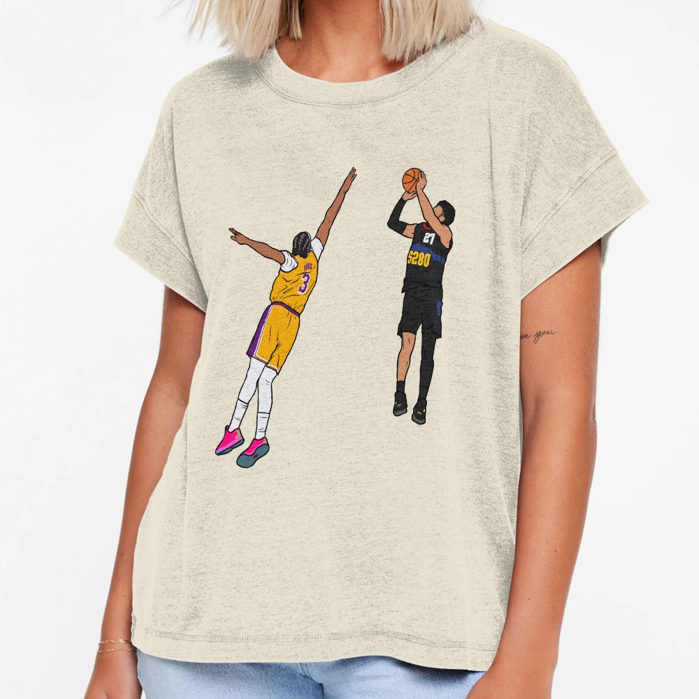 Jamal Murray Game Winner Over Ad T-Shirt - Streetwear Style Men Women - T-Shirt, Sweatshirt, Hoodie