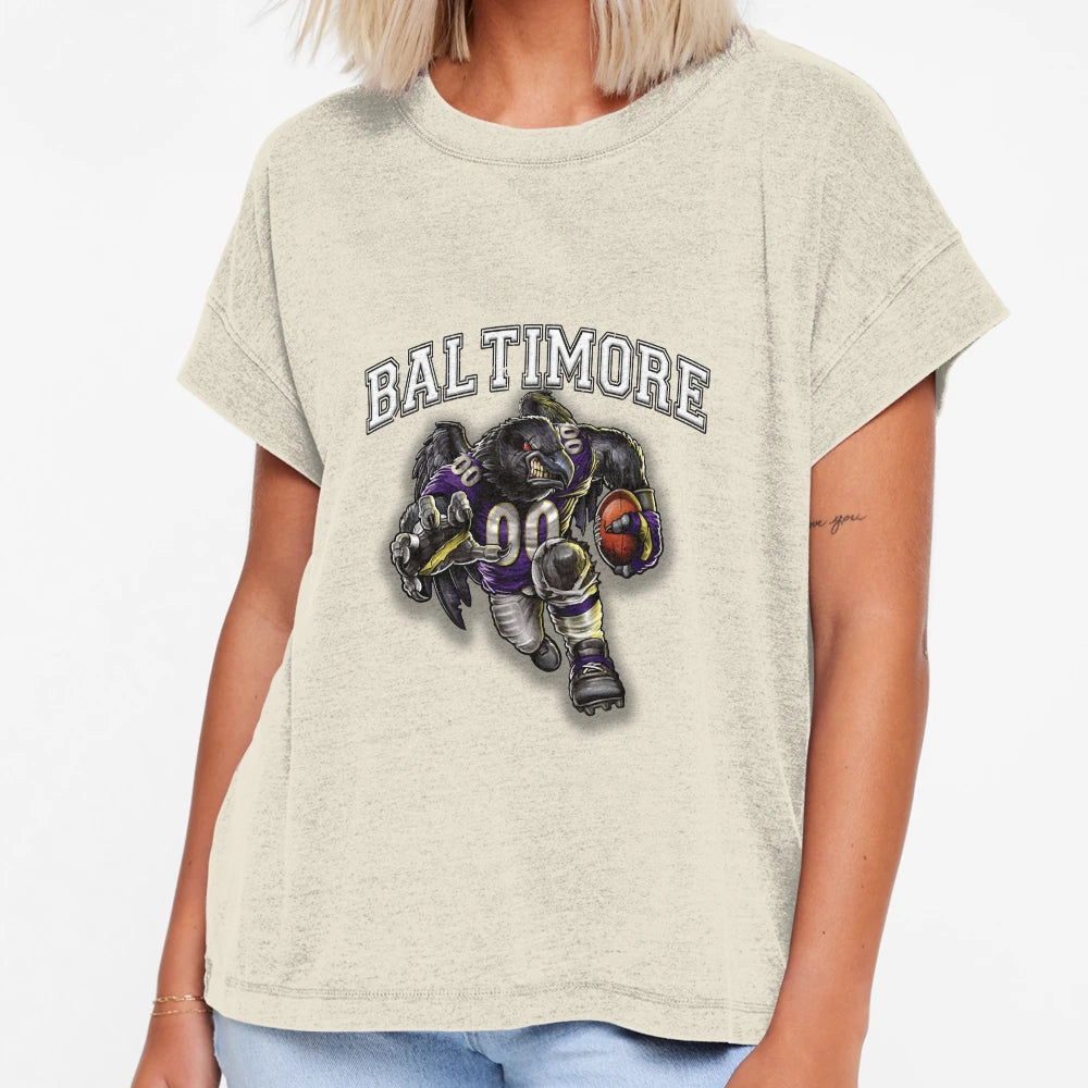 Baltimore Football T-Shirt - Streetwear Style for Adults - T-Shirt, Sweatshirt, Hoodie