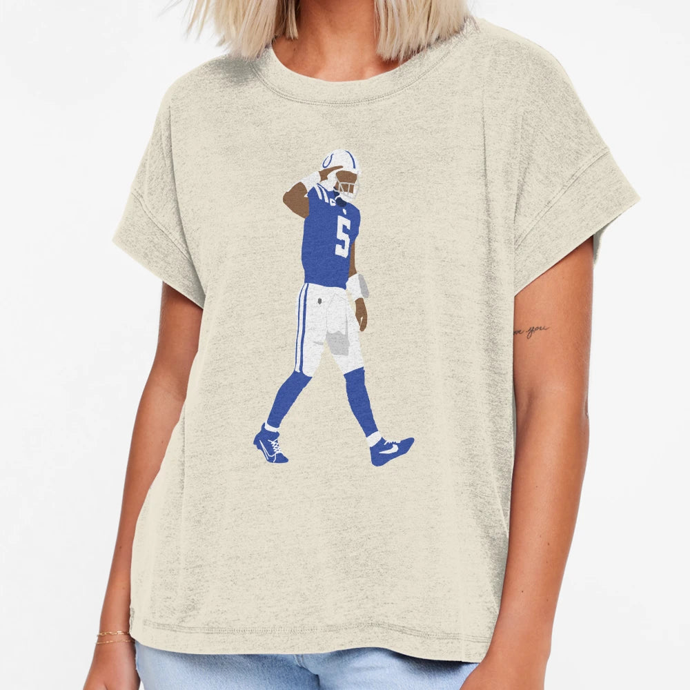 Anthony Richardson 5 T-Shirt - Casual Everyday Wear Men Women - T-Shirt, Sweatshirt, Hoodie