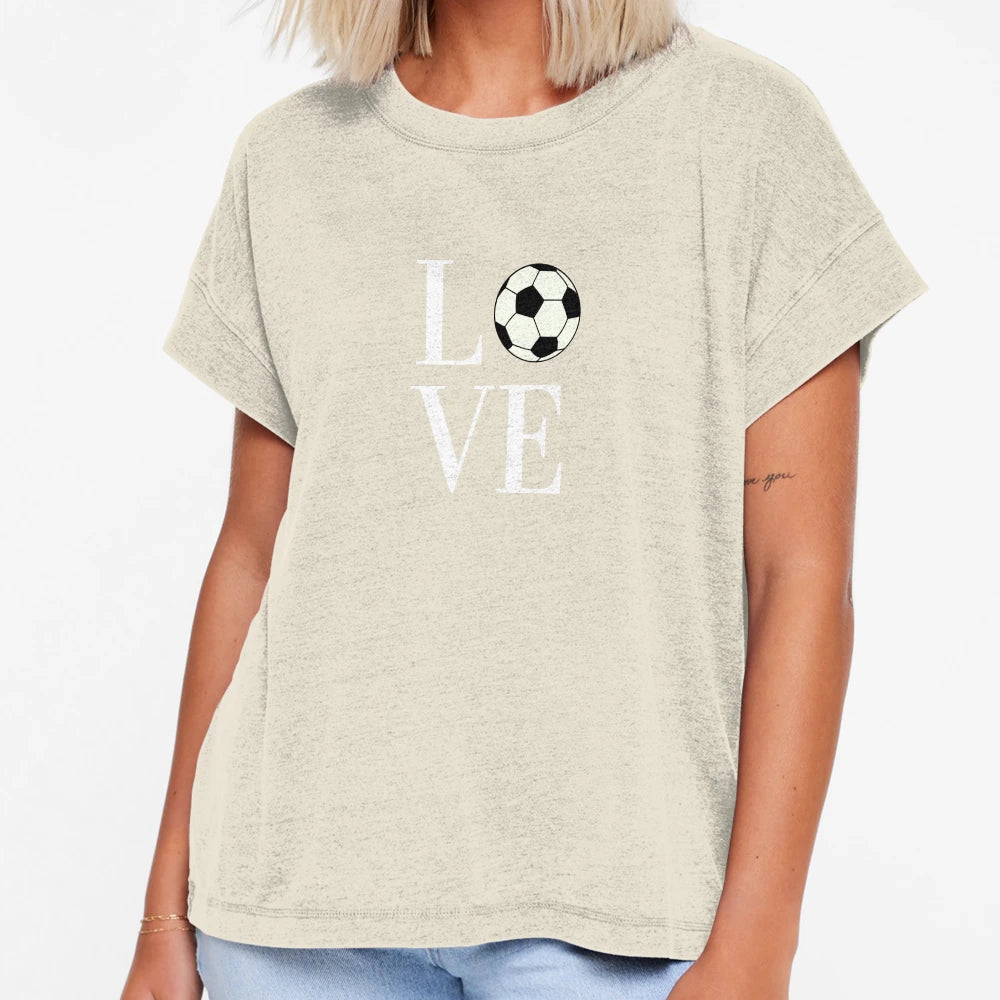 Love Soccer T-Shirt - Streetwear Style Unisex - T-Shirt, Sweatshirt, Hoodie