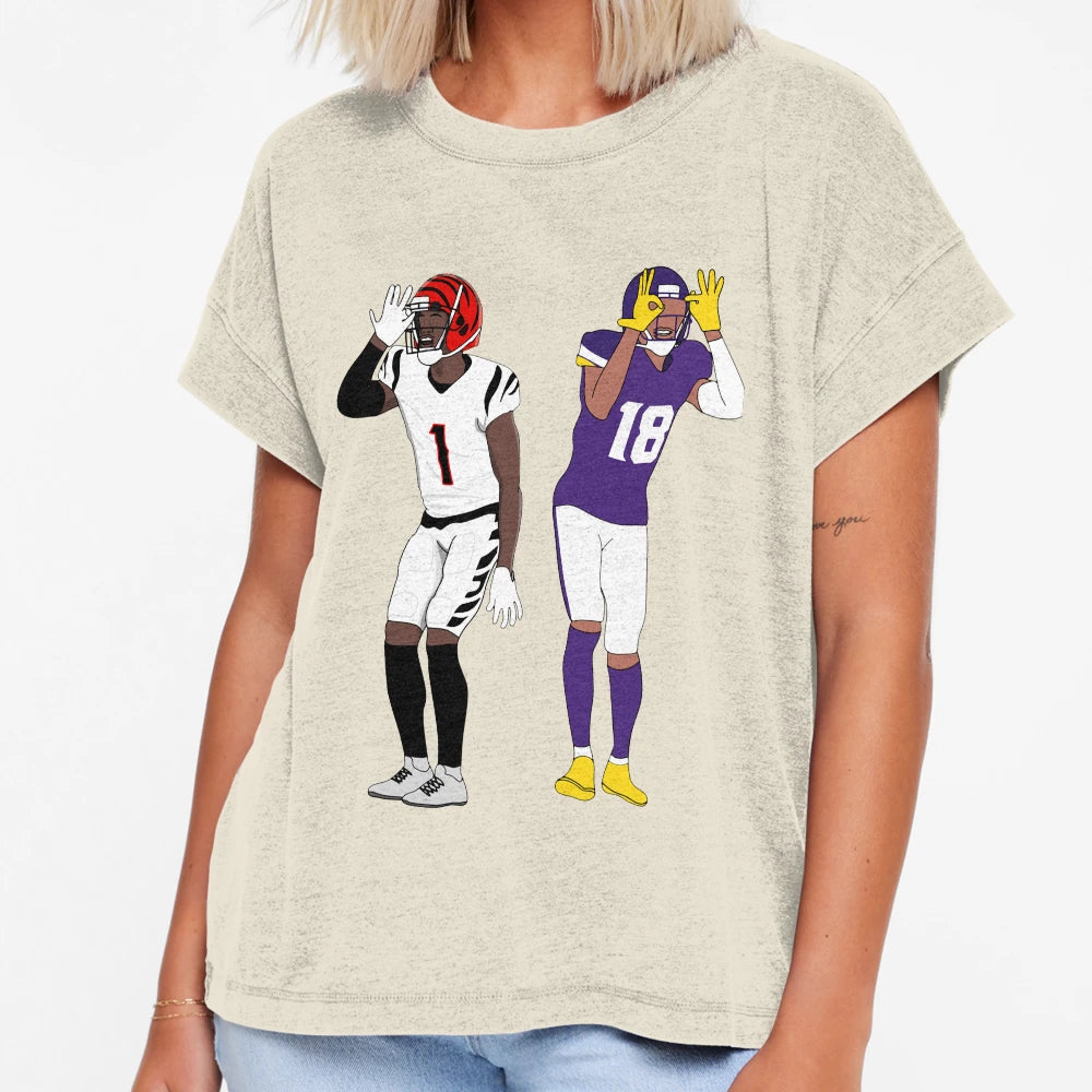 Griddy Duo T-Shirt - Novelty Apparel for Adults - T-Shirt, Sweatshirt, Hoodie