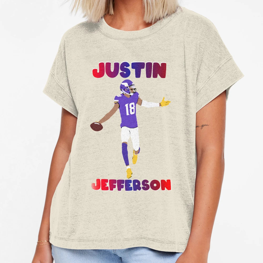 Jefferson Illustration T-Shirt - Fun Novelty Design Unisex - T-Shirt, Sweatshirt, Hoodie