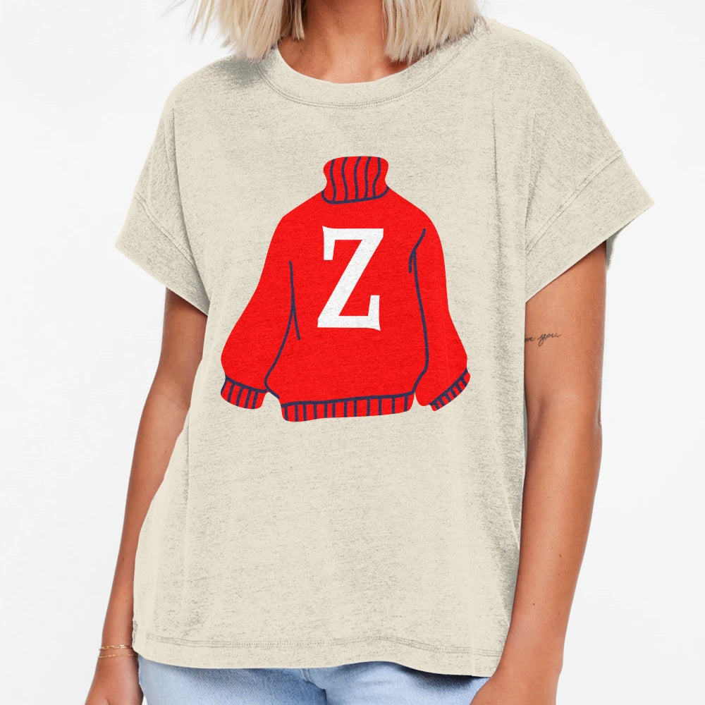 Letter T-Shirt - Custom Art Print Unisex - T-Shirt, Sweatshirt, Hoodie