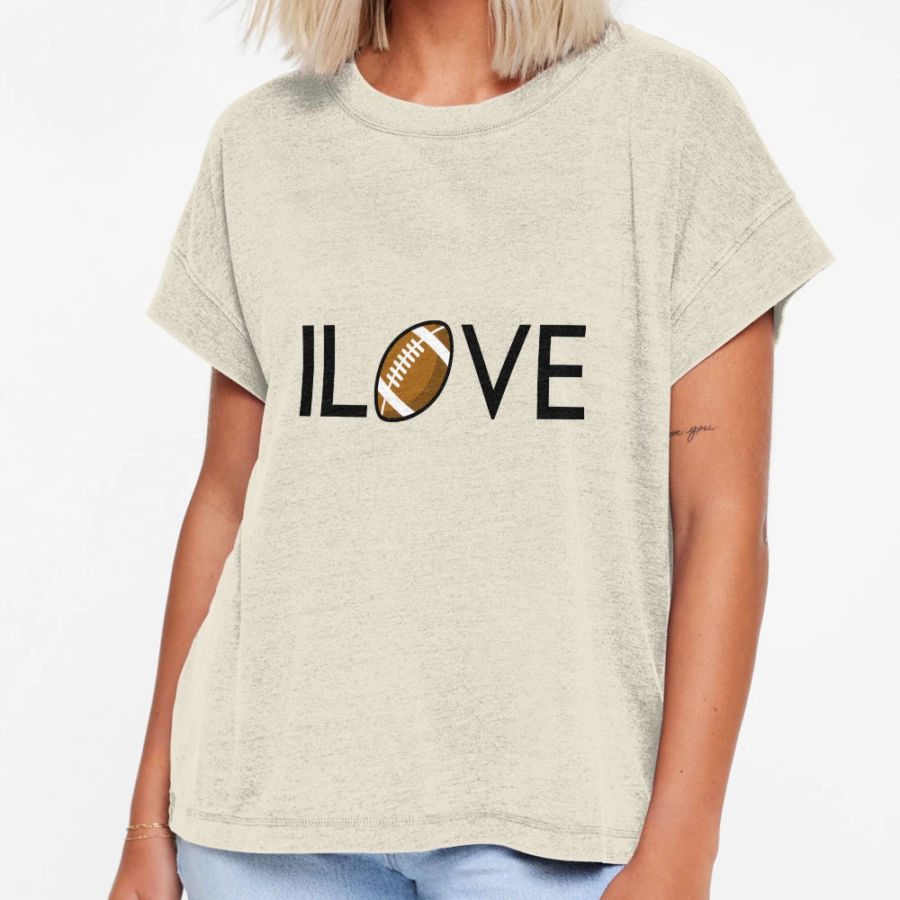 I Love Rugby T-Shirt - Aesthetic Graphic Men Women - T-Shirt, Sweatshirt, Hoodie