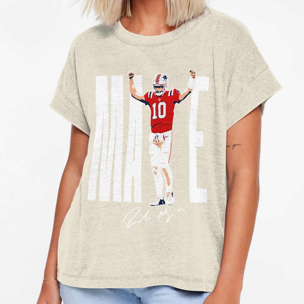 New England Football Maye T-Shirt - Minimalist Print for Adults - T-Shirt, Sweatshirt, Hoodie