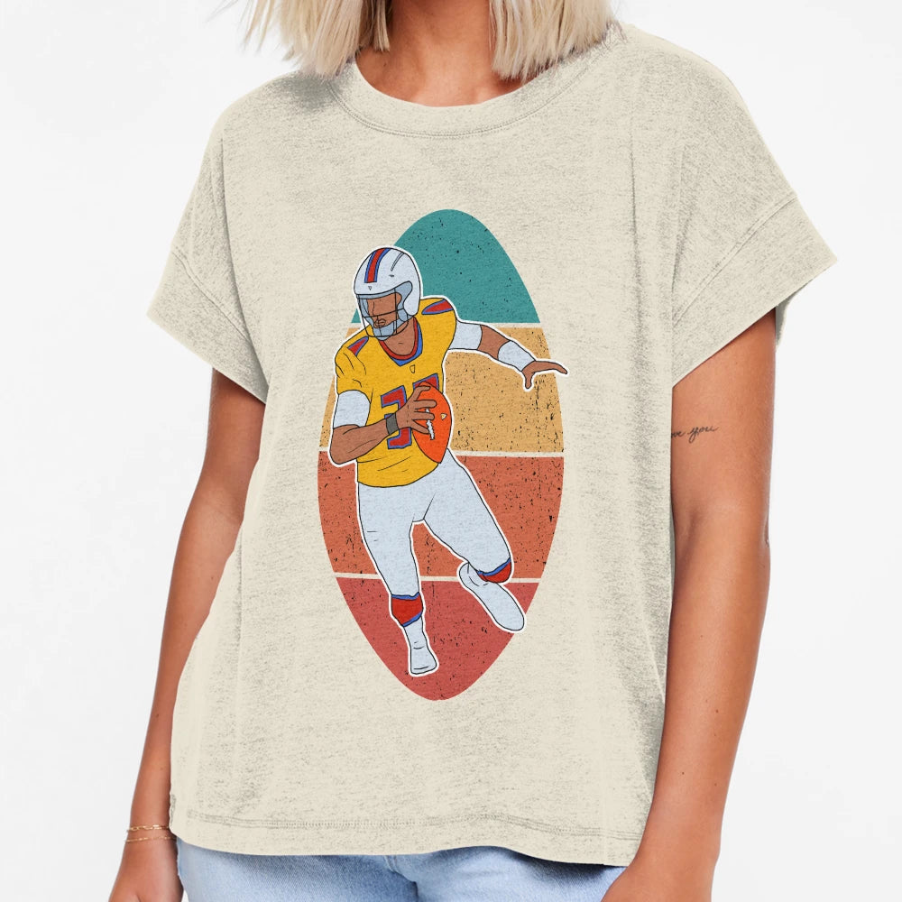 American Football Funny T-Shirt - Aesthetic Graphic Men Women - T-Shirt, Sweatshirt, Hoodie