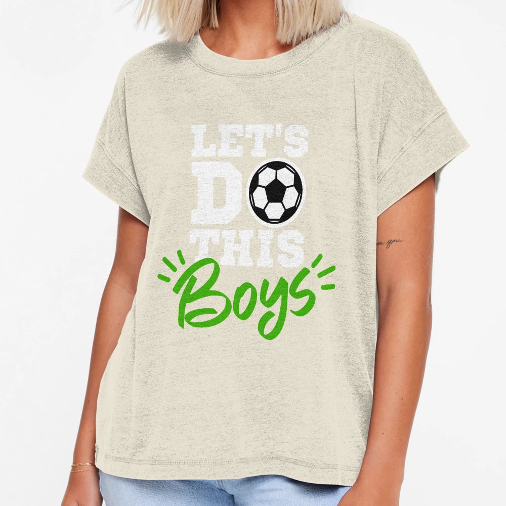 Lets Do This Football Funny Football T-Shirt - Custom Art Print Men Women - T-Shirt, Sweatshirt, Hoodie
